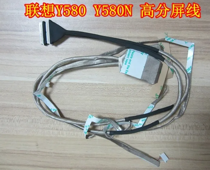 

Video screen Flex cable For Lenovo Y580 Y580N Y580A laptop LCD LED Display Ribbon cable QIWY4 DC02001F210 DC02001I010