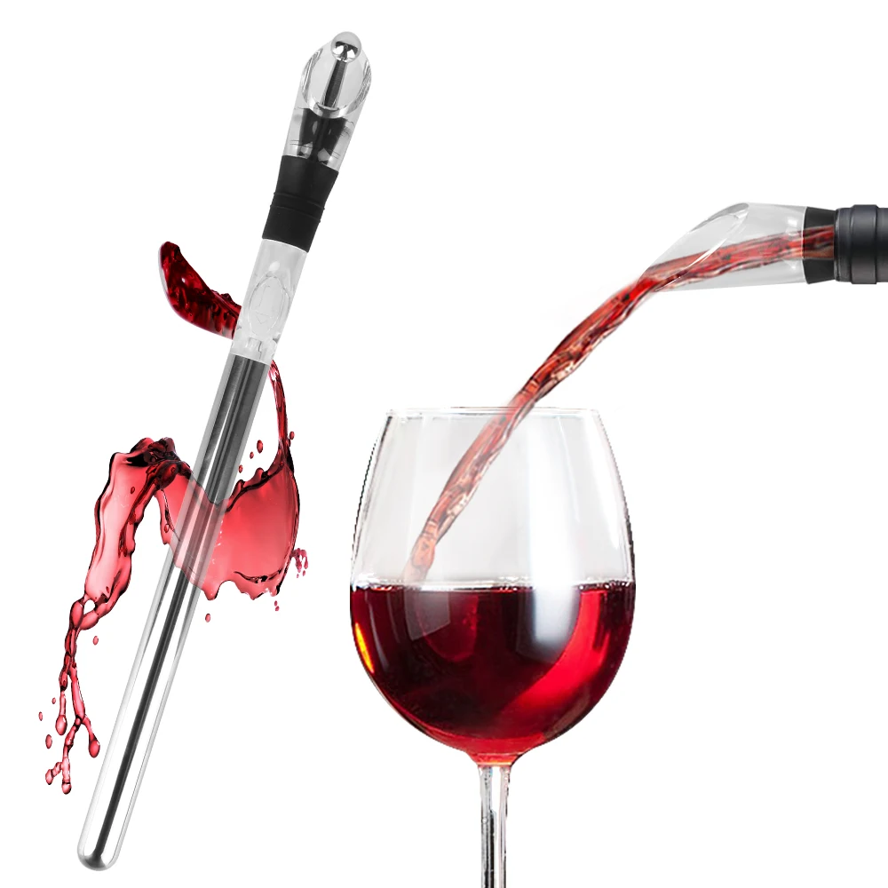 Rapid Iceless Wine Chilling Rod Stainless Steel Cooler drink cooler