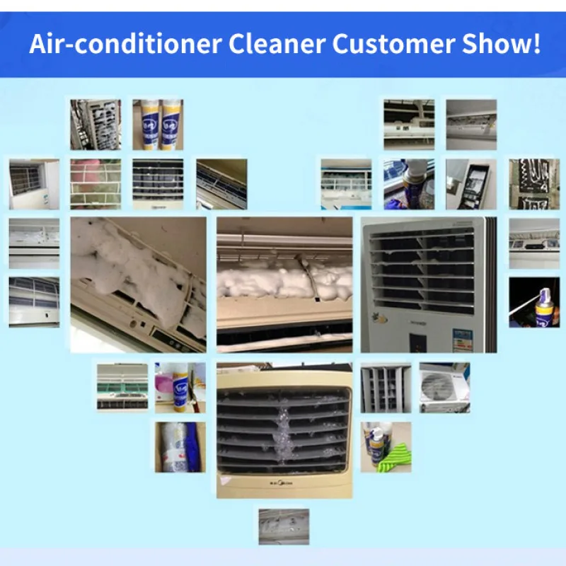Air-conditioner Odor Eliminator Foam Cleaner
