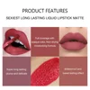 HANDAIYAN 6pcs/Set Lip Gloss Long Lasting Waterproof Matte Lip Tint NonStick Cup Liquid Lipstick Gift Box Cosmetics Makeup 3