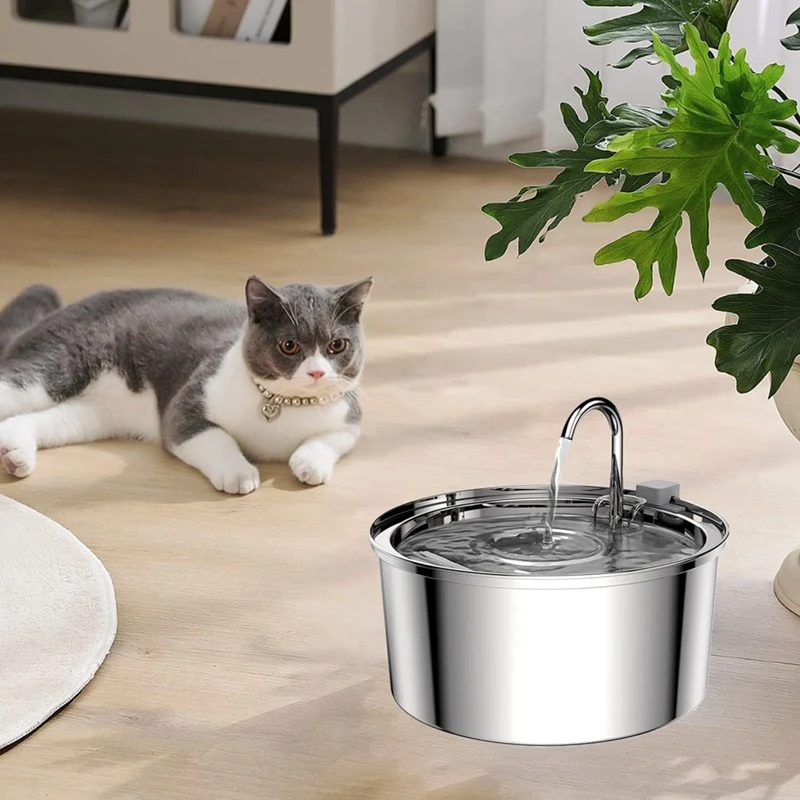 Title 6, Cat Water Fountain Filters With 12 Sponges, Pet...