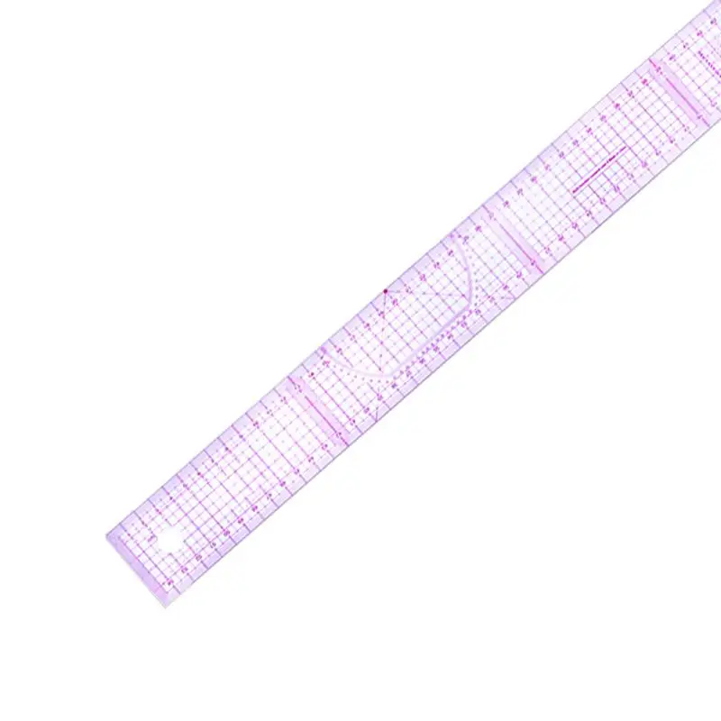 7Pcs Sewing Ruler Set Fashion Ruler French Curve Metric Shaped Grading Rulers DIY Tailors Draw Tools for Dressmaking