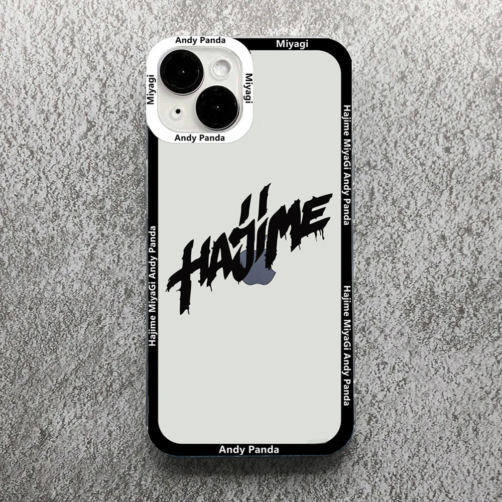 Hajime MiyaGi Andy Panda Transparent Phone Case Cover