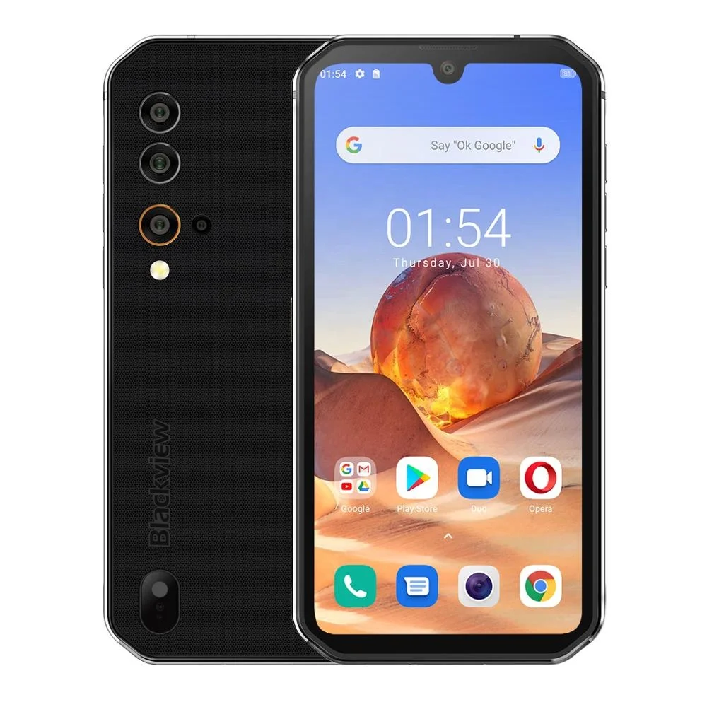 Globale Version entsperrt black view bv9900e Smartphone Octa Core 5,84 Zoll 6GB 128GB 4380mAh 48MP Kamera Android 10 robustes Telefon