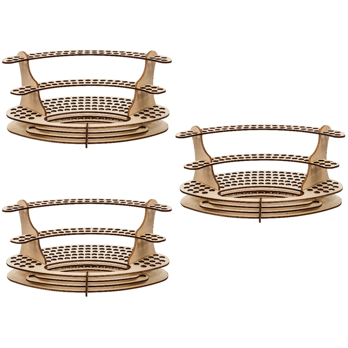 

3 упаковки, деревянный держатель для ручек «сделай сам»