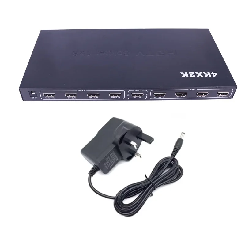 EU US ÷ 8 Ʈ HDMI ȣȯ й  й 1 In 8 Out 4K HDMI ȣȯ ȯ ÷ PC HDTV  ߺ
