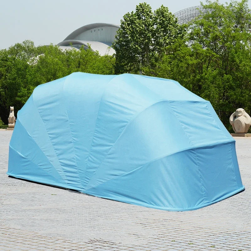 Parking Shelter Carport Garages Outdoor Steel Structure Retractable Canopy Portable Sunshade