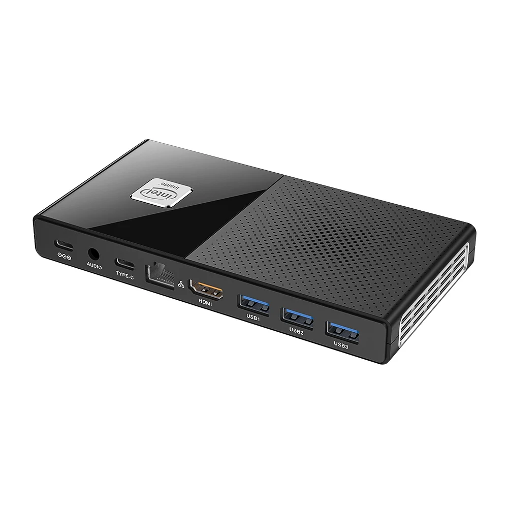 Fanless Mini PC Intel Alder Lake N100 N200 Mini PC Desk Computer Windows 11  Pro DDR4 16GB RAM 256GB NVMe SSD WiFi 6 BT5.2 - AliExpress