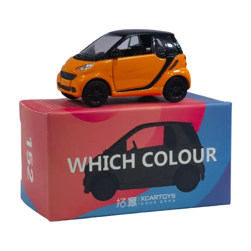 ミニカー Smart Fortwo ベンツ smart fortwo 1/24 ミニカー 全5色 ライト点滅 エンジン