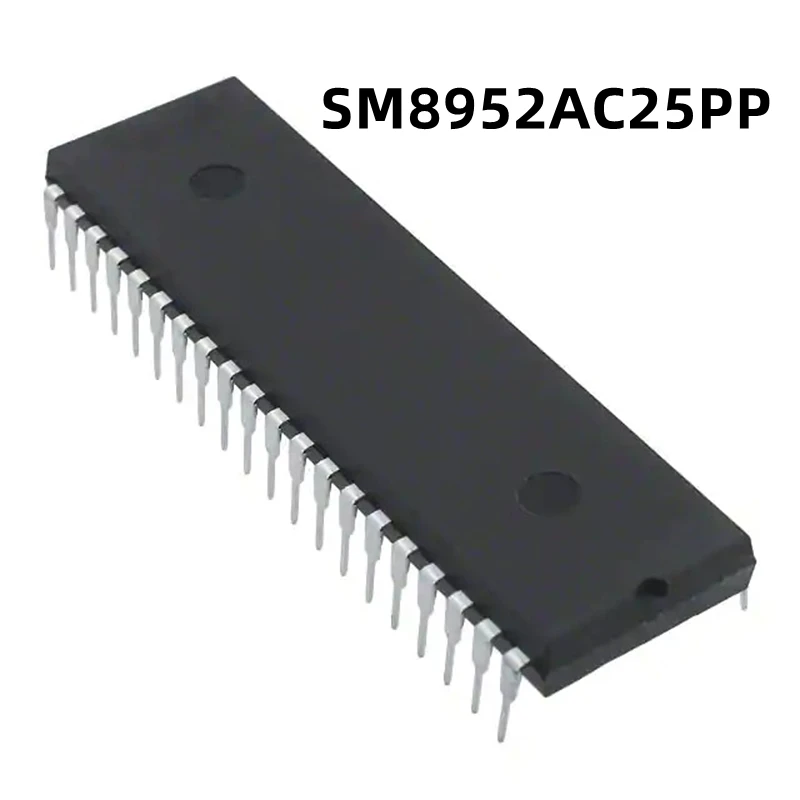 

1Pcs New Original SM8952AC25PP SM8952AC25P DIP40 DC Microcontroller IC Chip