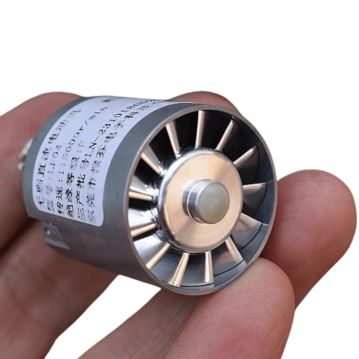 새로운 115000   RPM 마이크로 브러시리스 암거 팬 알루미늄 임펠러 전기 헤..