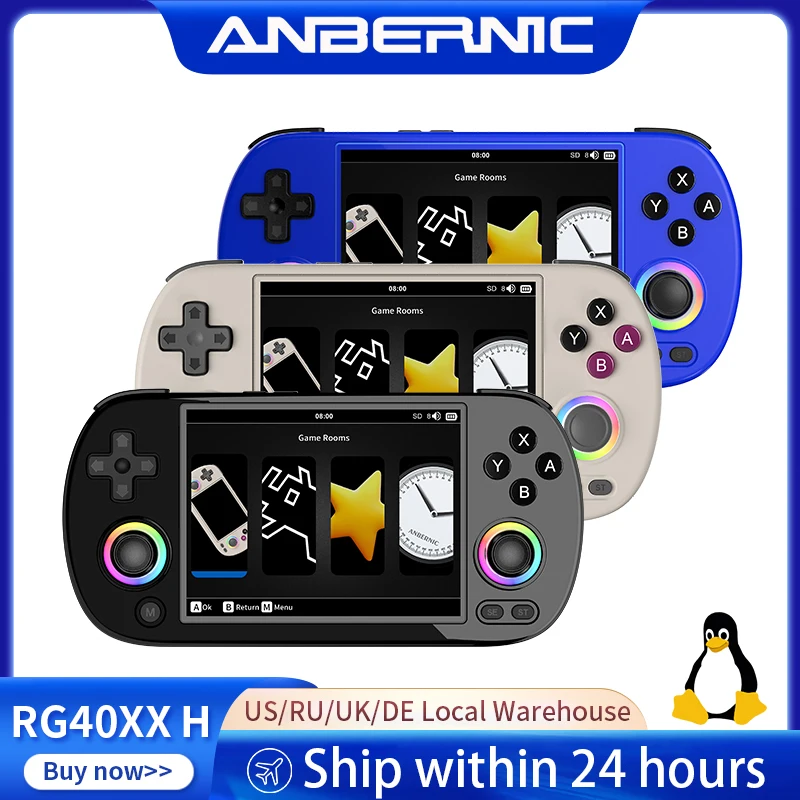 Anbernic RG40XX-H ゲームコンソール Anbernic RG40XX-H ゲームコンソール ANBERNIC RG40XX H