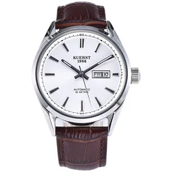 Elegant Men Women Automatic Watch 50 meters Waterproof Business Watches Cow Leather Band Wristwatch