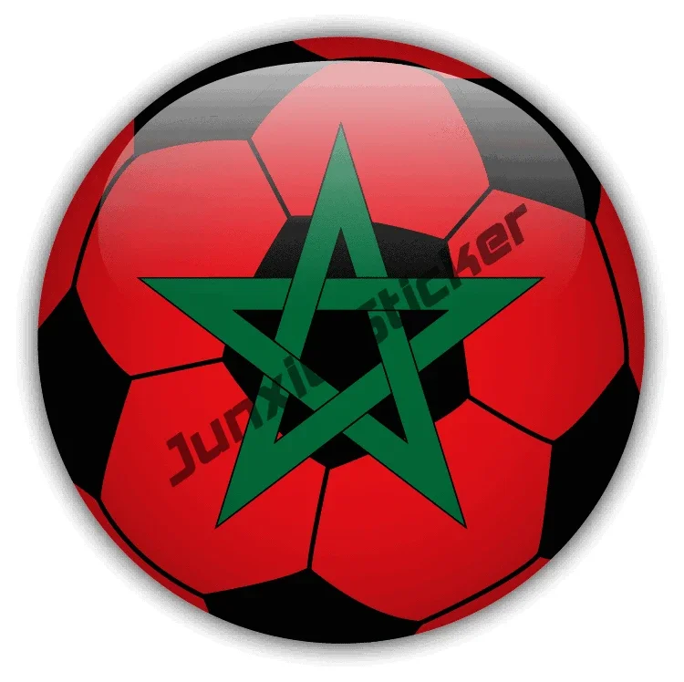 Algeria sigillo adesivo bandiera rotonda per laptop libro frigorifero chitarra casco moto casco porta porta PC barca - Italia