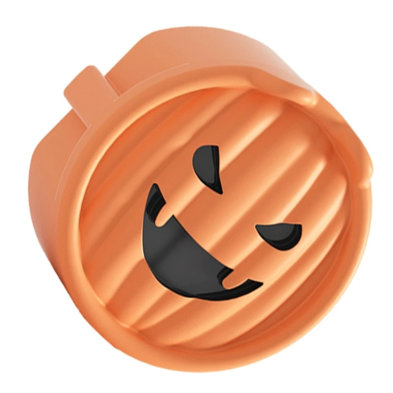 Baby Proofing Electric Socket Guard Cartoon Halloween 2 Prong Round Plug Protective Cover for Standard EU Outlets A2UB
