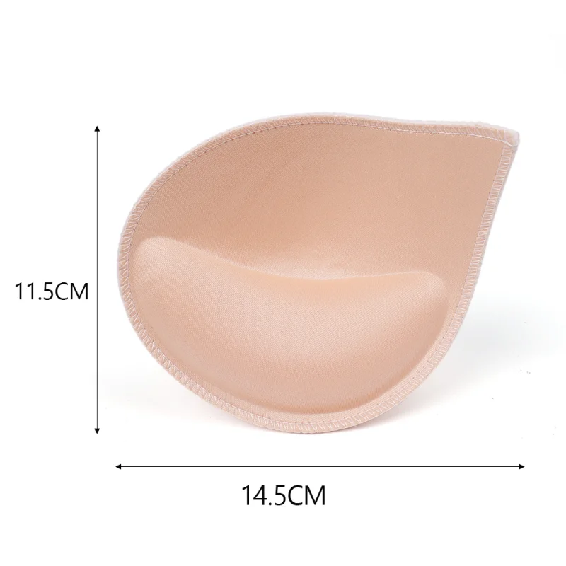 Bra Pads Inserts 3D Thicken Push Up Bra Pads Inserts Women Underwear Breast Lift Breathable Sponge Padded Bra Pad Lining Swimsuit Insert Bra Insert Pads