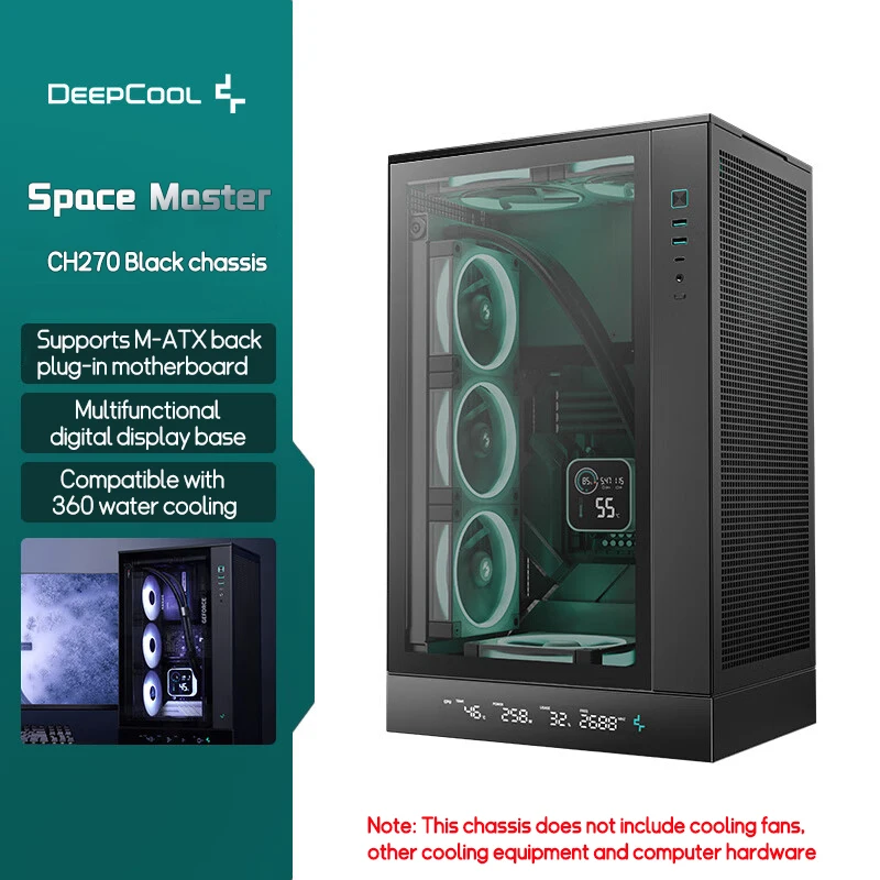DEEPCOOL CH270 DIGITAL ブラック PCケース CH270 DIGITAL - DeepCool