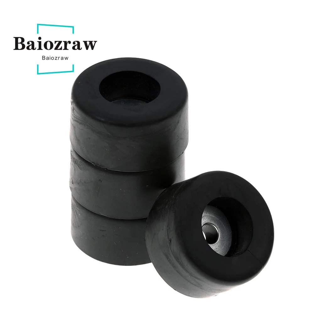 Baiozraw-trident 3d Printer Rubber Feet Cor Preta Damper Pad Peças para Voron Trident Peças 38 mm x 19 mm Pcs - Imagem 2