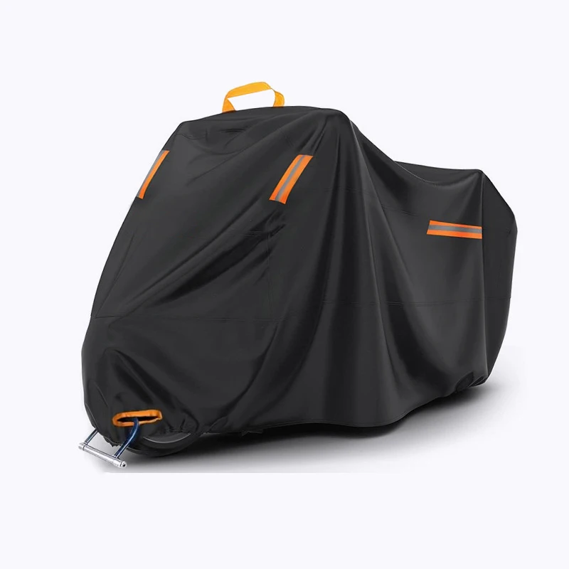 Piaggio Vespa GTS 300의 경우 반사 스트립, 잠금 구멍 및 보관 가방이 있는 방수 UV 방진 오토바이 커버