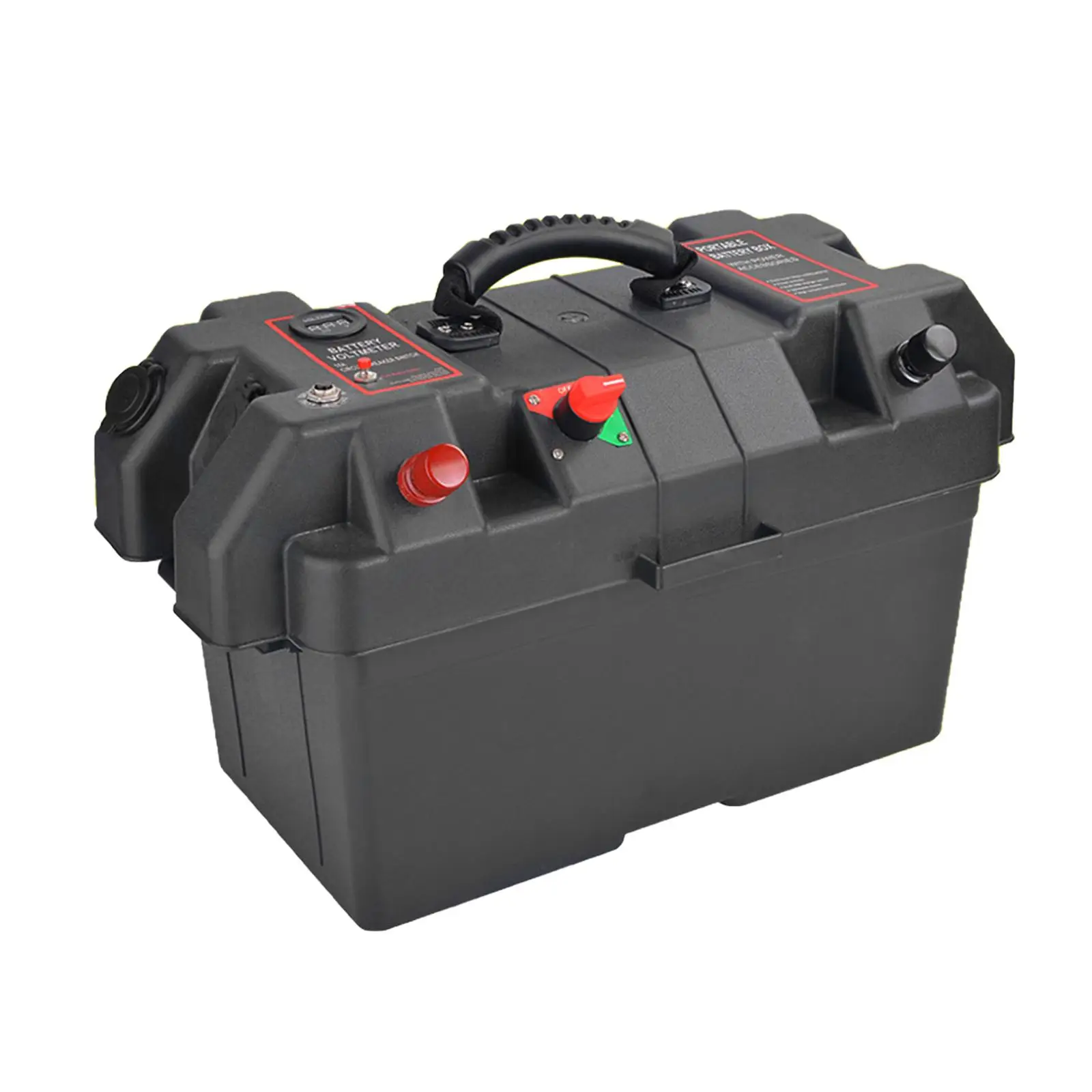 

Batteries Carrier Trolling Motor Battery Box for ATV Camping