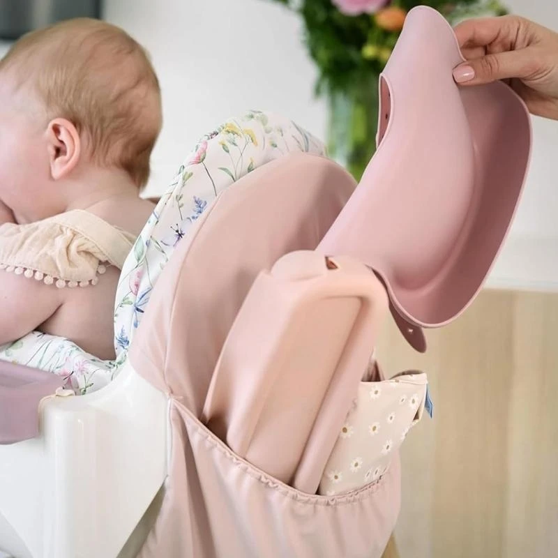Kids Growth Chair PU Organiser Bag Babies Dining Chair Handy Pocket Accessories High Foot Dining Cover Storage Hanging Bag