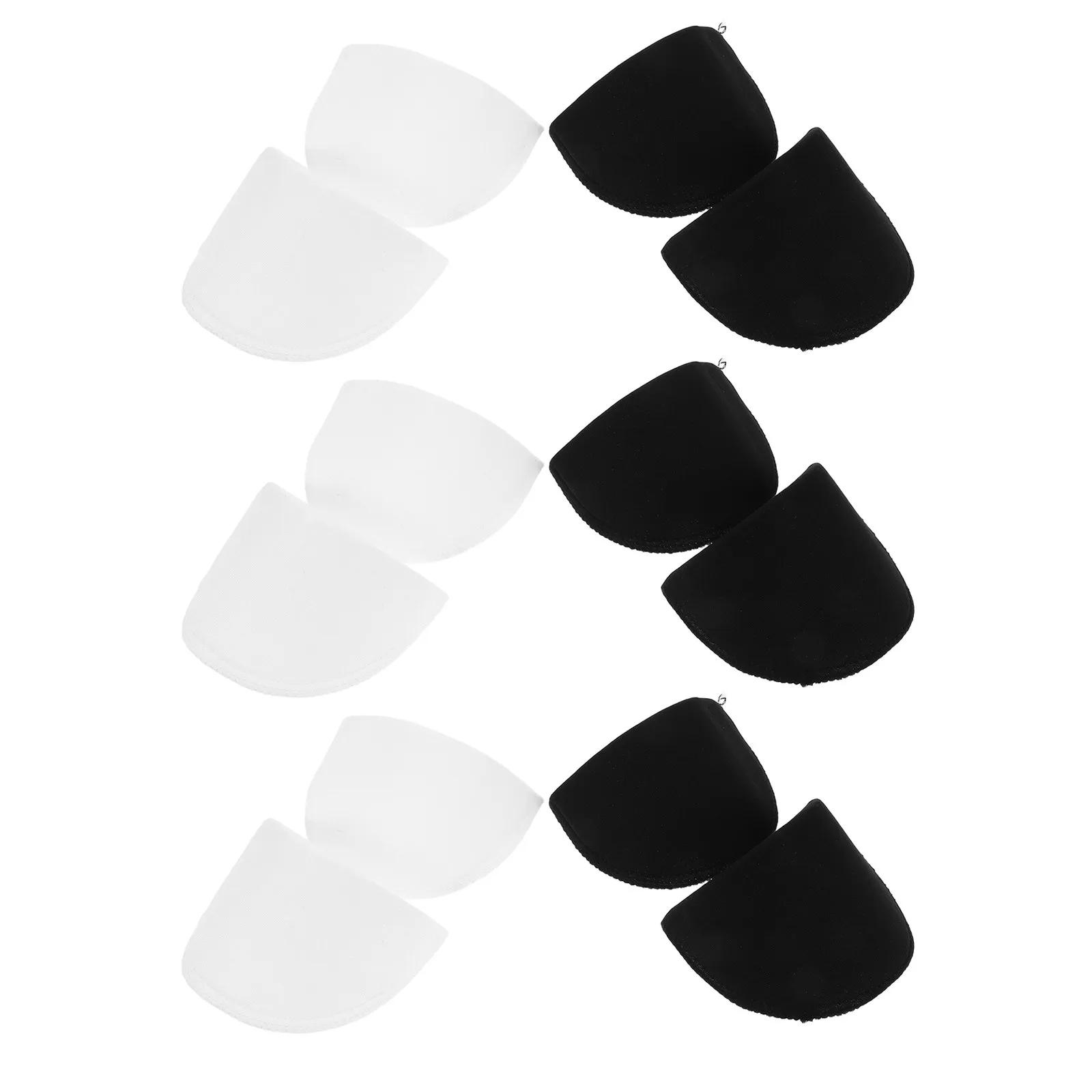 24Pcs 어깨 패드 스폰지 쿠션 인서트 통기성 미끄럼 방지 어깨 패드 여성 의류 정장 재킷