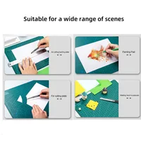 Durable Handmade Cutting Mat Board A4 A5 Student Art Paper Cutter Leathercraft PVC Workbench Self-Healing Diy Sewing Cutting Pad 2
