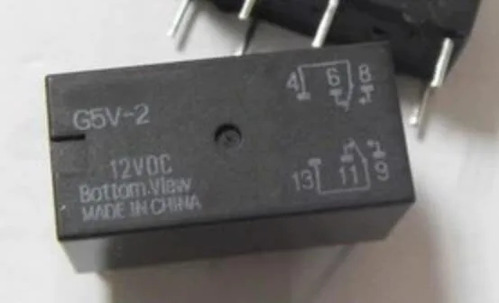 Spedizione Gratuita Nuovo % 100 G5V-2-12Vdc G5V-2-H-12Vdc