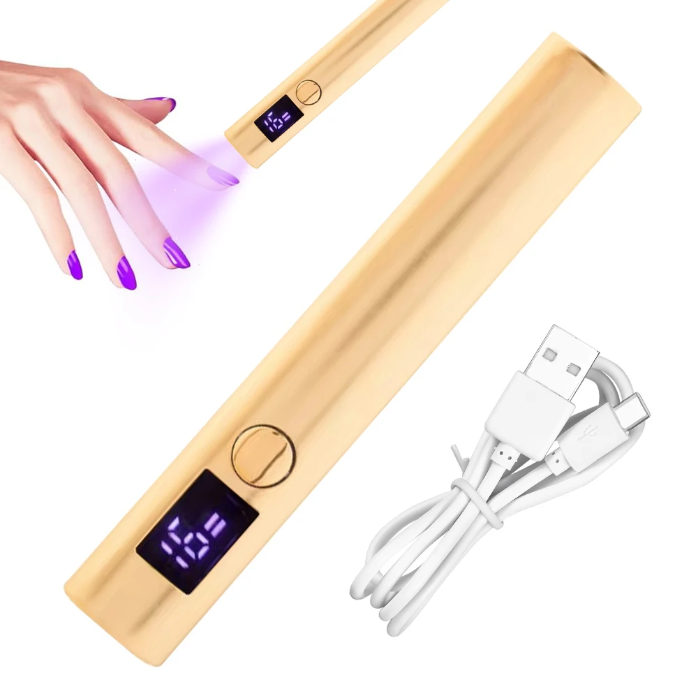

Портативная быстросохнущая USB-Сушилка для ногтей для салона, домашняя лампа для ногтей, мини-Сушилка для ногтей, УФ светодиодная лампа для ногтей, фонарик, ручка