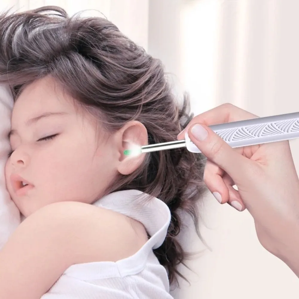 Smart Visual Ear Cleaner Wireless WiFi USB Charging Ear Cleaner Full Set HD Camera LED Lights Ear Wax Removal Tools Home Us