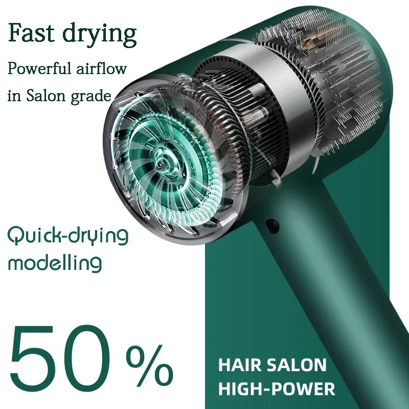 Hair Dryer Household Heating and Cooling Air Anion Hair Dryer For Home Travel Hair Care MIni Portable Power HairDryer Blow 4
