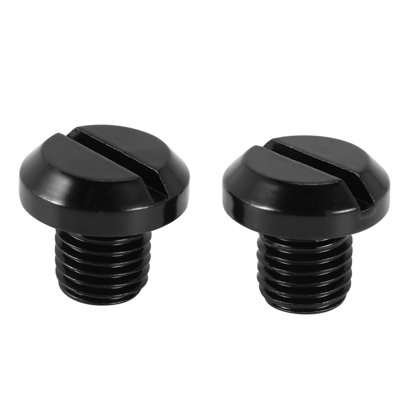 

2Pcs Mirror Blanking Plugs Hole Plugs, M10 X1.25 Alloy Pair Fit for GROM MSX125, FZ07 / FZ1, Z800