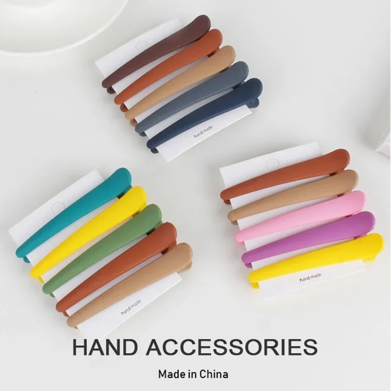 

Модная однотонная заколка для волос в Корейском стиле для макияжа, зажим для волос на одной линии, Детская цветная матовая Минималистичная заколка для волос, аксессуары для укладки