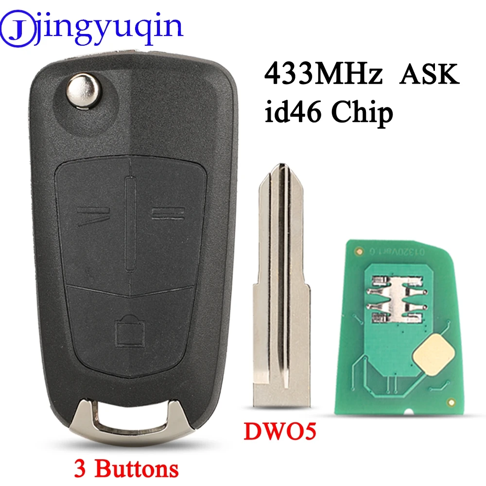 Car Remote Key for Chevrolet Captiva Opel Antara Gmc