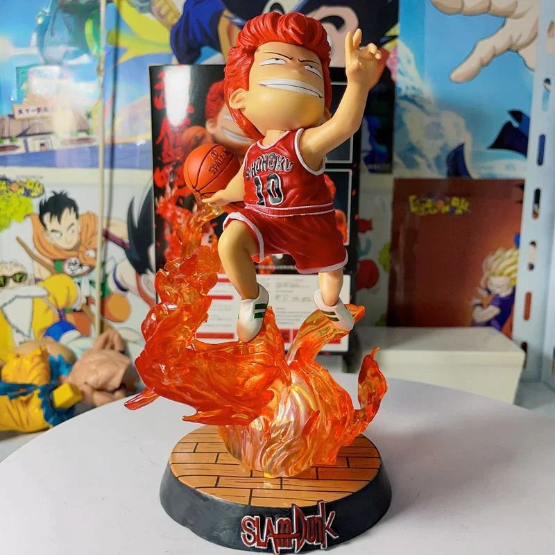 

Slam Dunk Animation Peripheral Dunk Sakuragi Hanamichi Cartoon Luminous Figure Collectible Model Ornament Personalized Gift