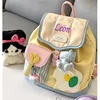 Personalized Mini Backpack 2023 New Travel Bag Cute Contrast Color Small Schoolbag Small Backpack Female Commuter 1