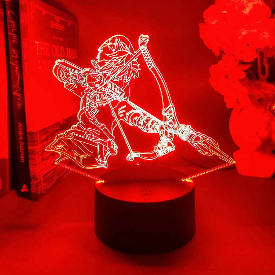 

3D голографическая Настенная подсветка, крутой подарок на день рождения для геймеров, украшение детской спальни, игровая комната, настройка рабочего стола