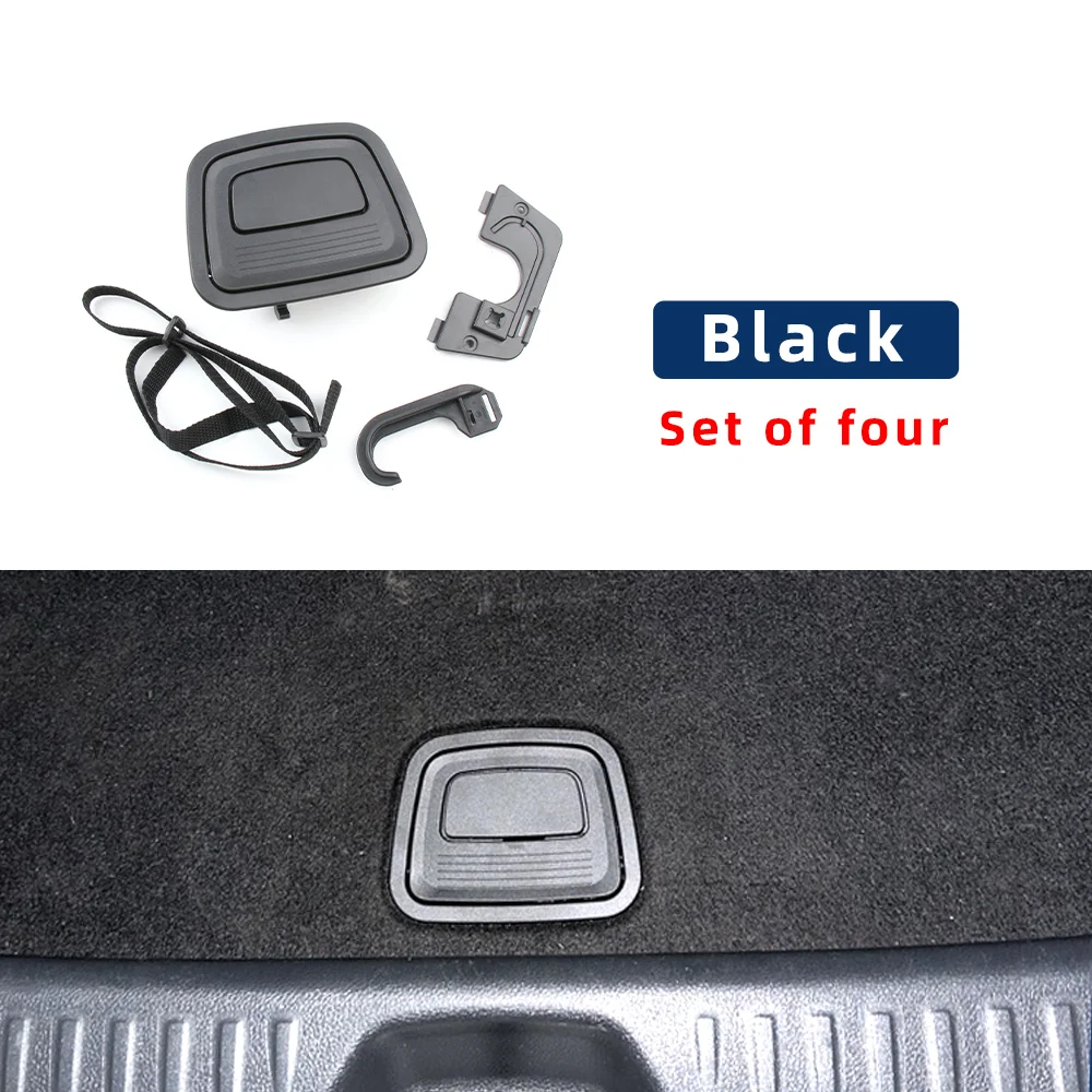 DEMULAX Tappetino for bagagliaio posteriore for auto, maniglia for bagagliaio, piastra inferiore for pavimento, maniglia for tappetino, for Mercedes, for Benz, ABC GLA CLA Class Maniglia per rivestime