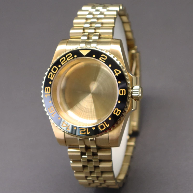 40Mm Custodie Per Orologi Da Uomo Parti Del Braccialetto Per Seiko Nh35 Nh36 Nh36/38 Eta 2824 Miyota 8215 Movimento 28.5Mm Quadrante Daytona Gmt Maste