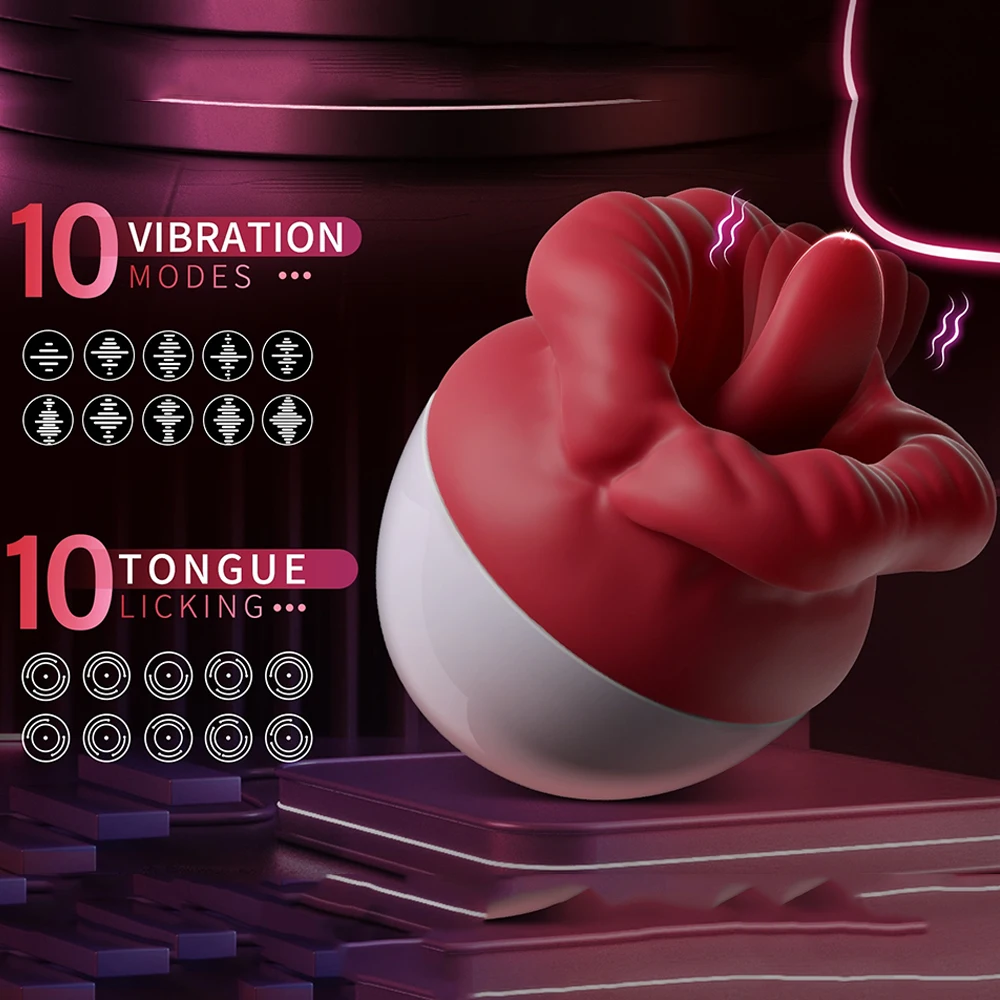 Tongue Masturbator Vaginal Vibrators Clitoris Vibrator Clit Sucking Vibrator Female Sex Toys Tongue Vibrator Rose Sucking Vibrator Vibrator Sex Toy Rose Sucking Licking Vibrator For Women Clitoris Nipples Stimulator Vagina Masturbators Massager Silicone Female Adult Sex Toys