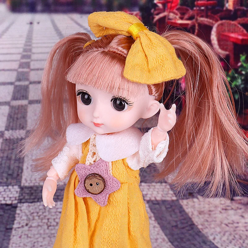 Bjd Doll 16cm Clothes Clothes Doll 16 16cm Joint Doll Movable Doll 16 16 Cm Doll New