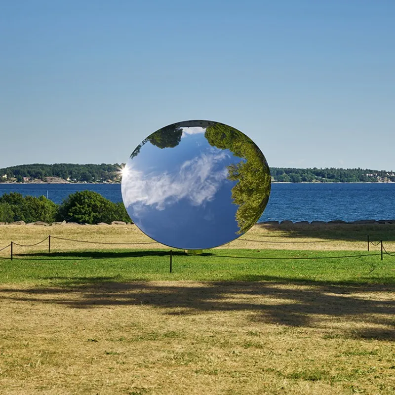 Anish Kapoor Stainless Steel Sky Mirror, Home Concave Mirror, Classical Wall Decoration, 600mm-1200mm 4