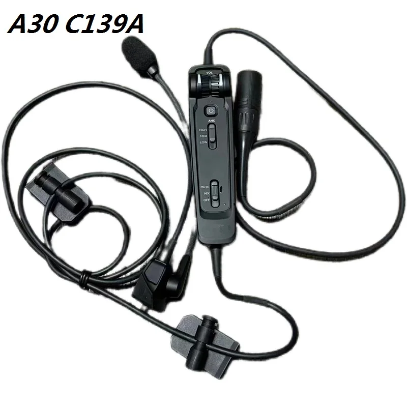 Original spare 1 set For Bose A30 Aviation Headset C139A module 5 pins plug replacement part