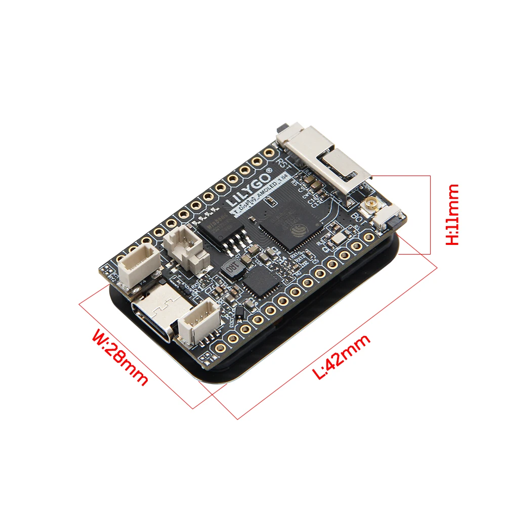 ® T-Display-S3 ESP32-S3 AMOLED 1.64-inch ICNA3311 Touch Display Screen Flash-16M