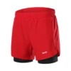 ARSUXEO Men’s Running Shorts 2 in 1 Spring Gym Athletic Training Fitness Outdoor Jogging Short Pants Quick Dry Brearthable  B179 1