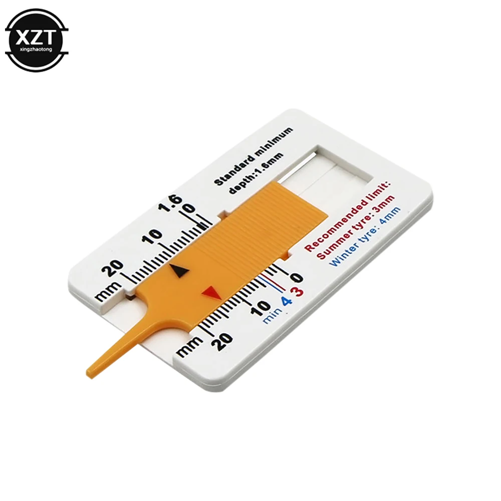 Jauge De Profondeur De Pneus 0-20mm – Outil De Mesure Bande De Roulement Pour Voiture, Moto, Van, SUV, Camion