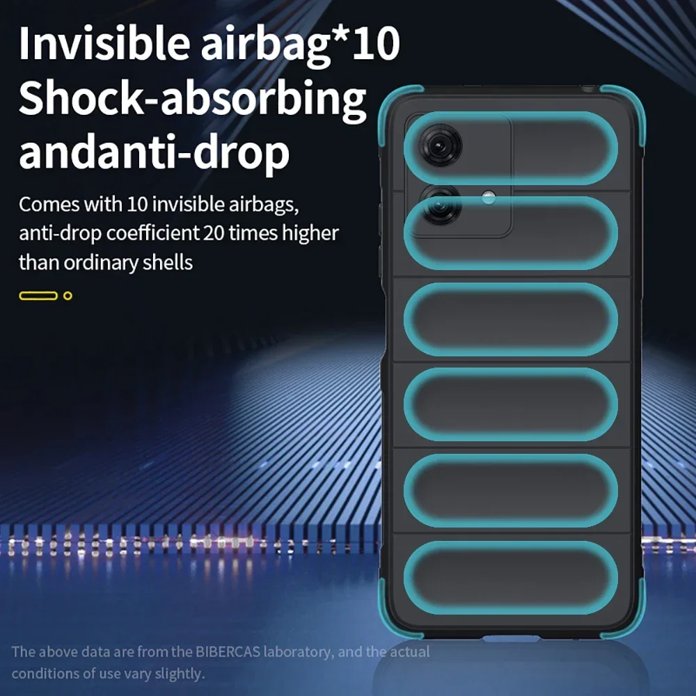 Soft Liquid Silicone Protective Case with Anti-Slip Shockproof Bumper