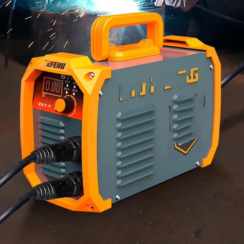 Hot Sale 220V4300W All Copper Digital Display Dual Voltage Electric Welding Machine ZX7-200 Small Portable Electric Welding Mach