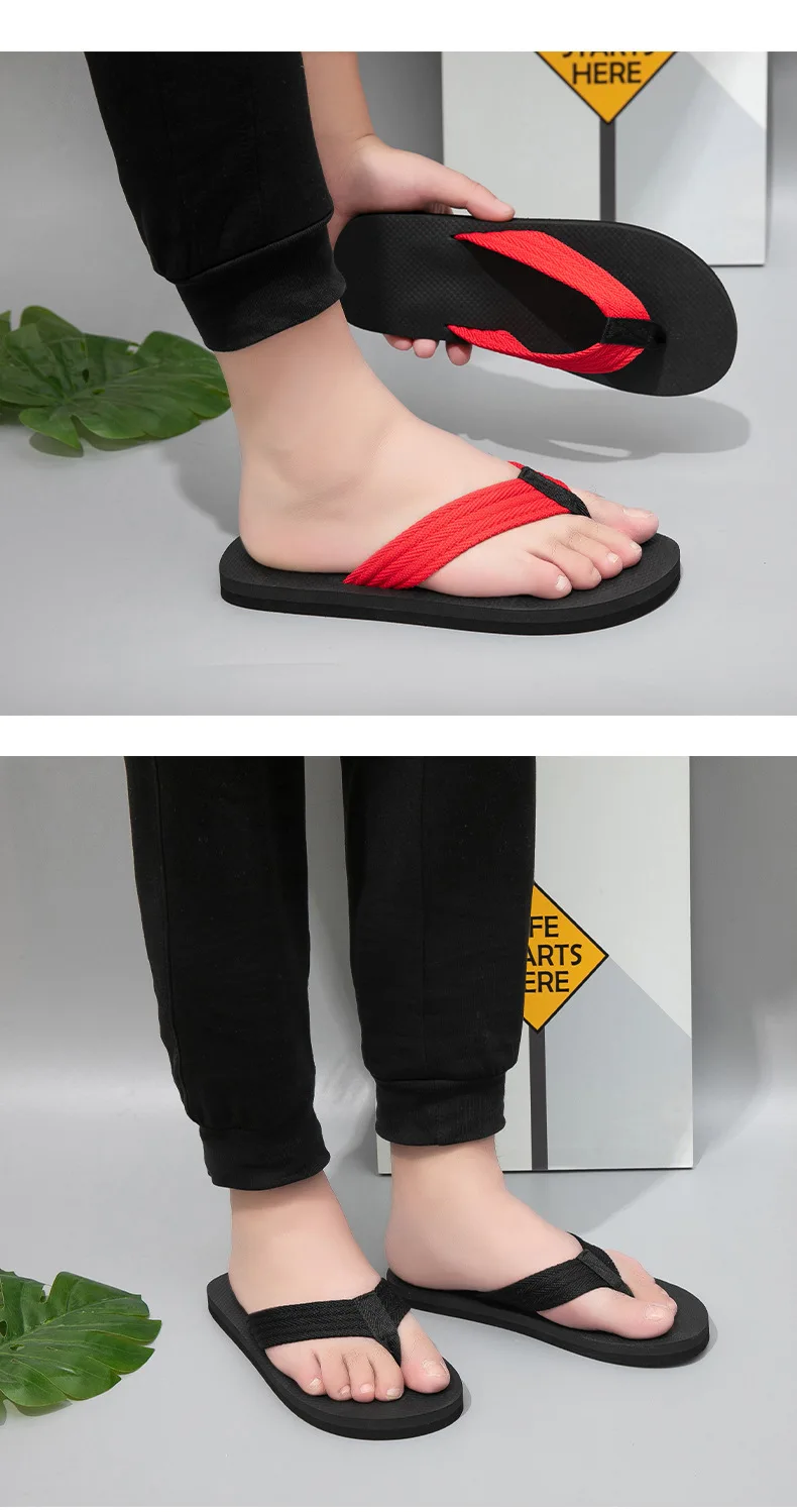 Quick- Dry Hidden Middle Finger Slippers Figure with Legs Flip Flops Parody Middle Finger Beach Summer Comfort Non Slip Sandal