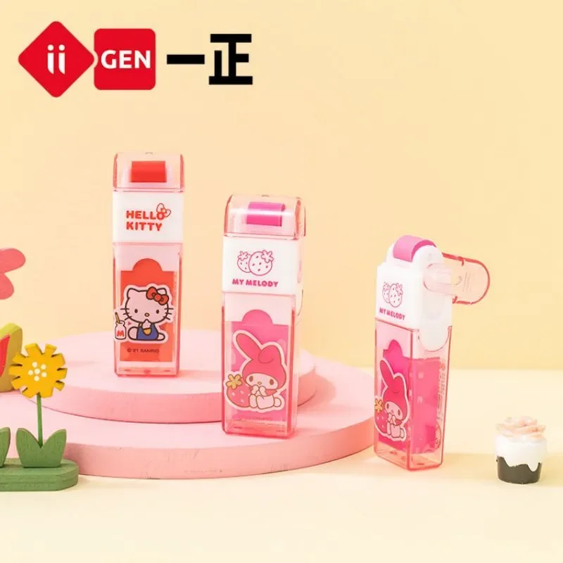 Sanrio Hello Kitty Roller Eraser 2Pcs pencil eraser,eraser pen,plasticine eraser,eraser refillable pen,biscuit eraser,kneadable eraser,retractable eraser